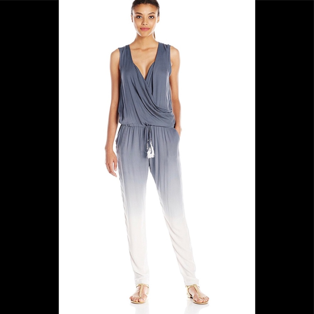 Young broke and fabulous cant ombré jumpsuit L - Picture 1 of 2